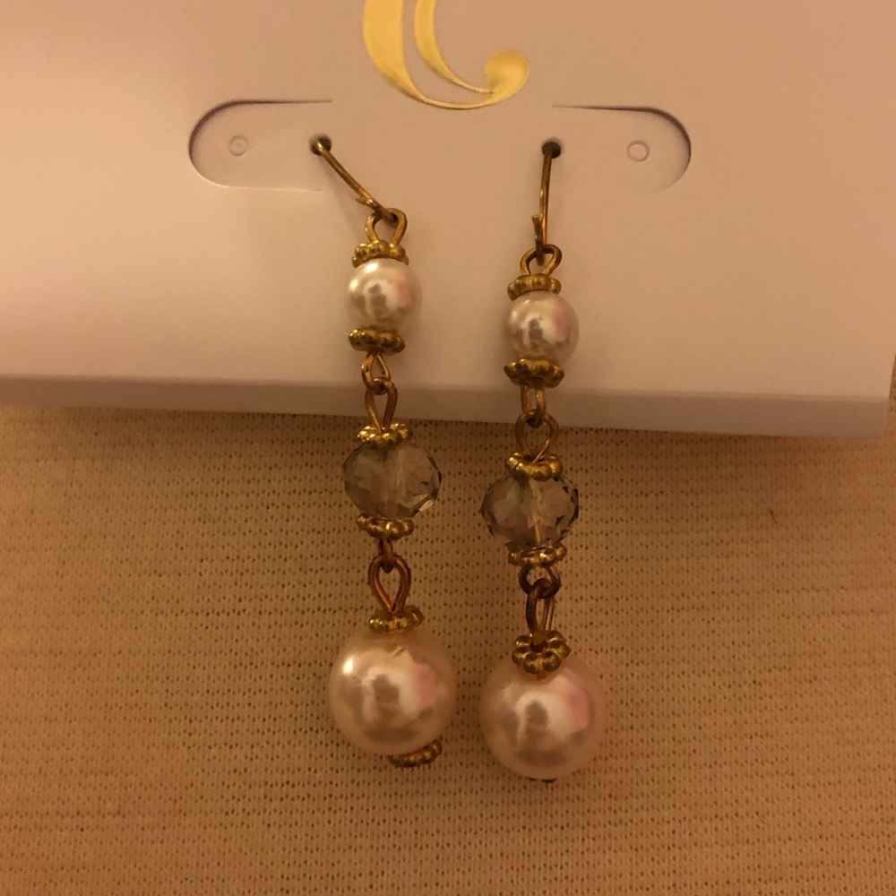 Pink Pearl earrings